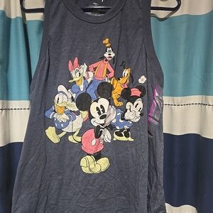 Disney Tank Top - Navy with Classic Characters